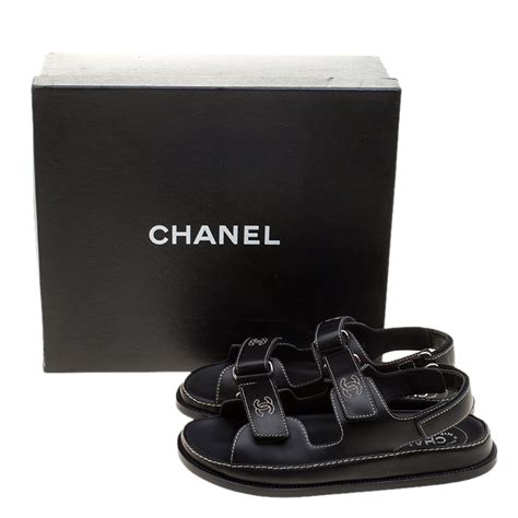 chanel chunky sandals dupe|chanel velcro sandals 2020 price.